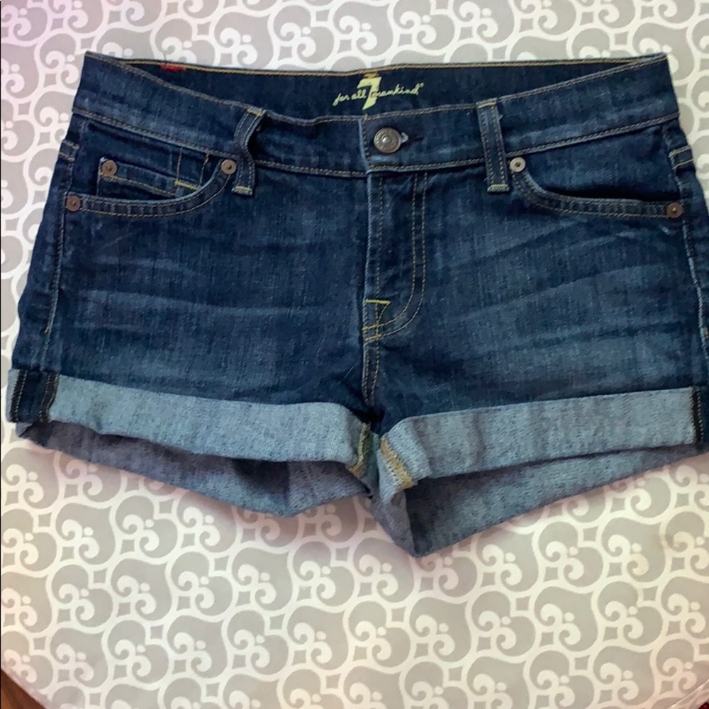 7 for all mankind Jean shorts